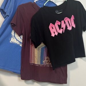 NIRVANA Blue Smiley Face Tee